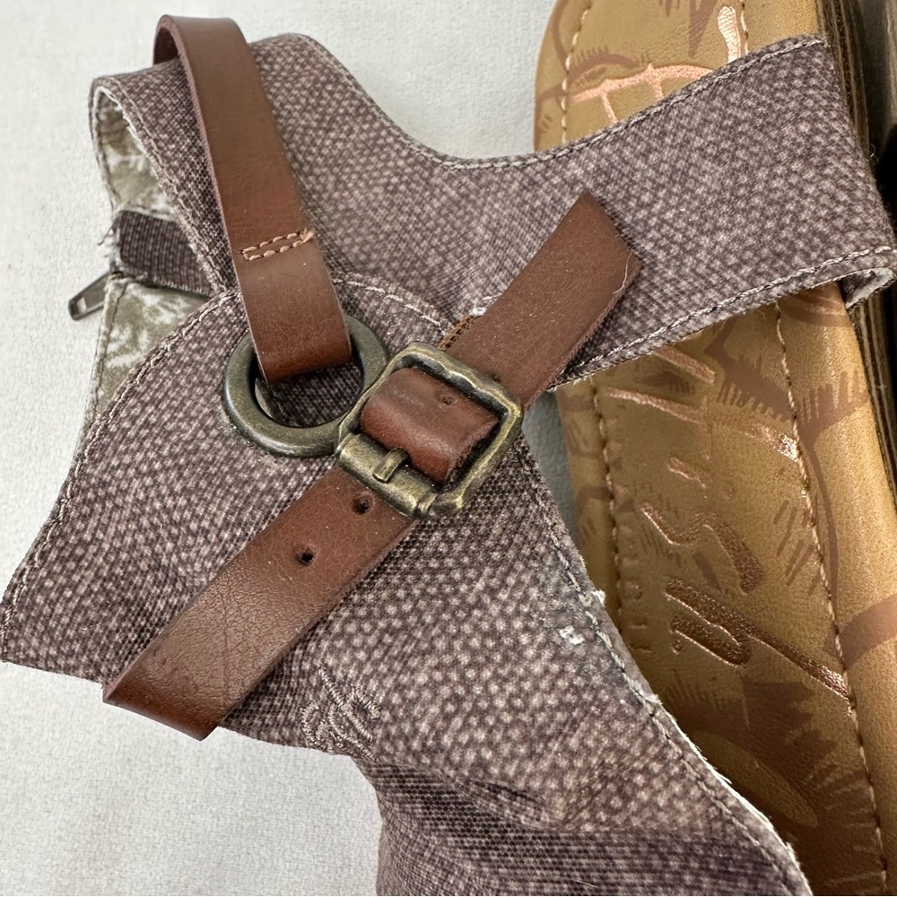 Blowfish Malibu Brisa 2 Wedge Sandal Brown 9 - Picture 7 of 11